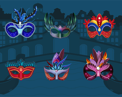 Memory Masken Venedig