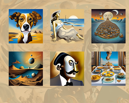 Kostenloses Online Memory Spiel Kunst Gemälde Dali